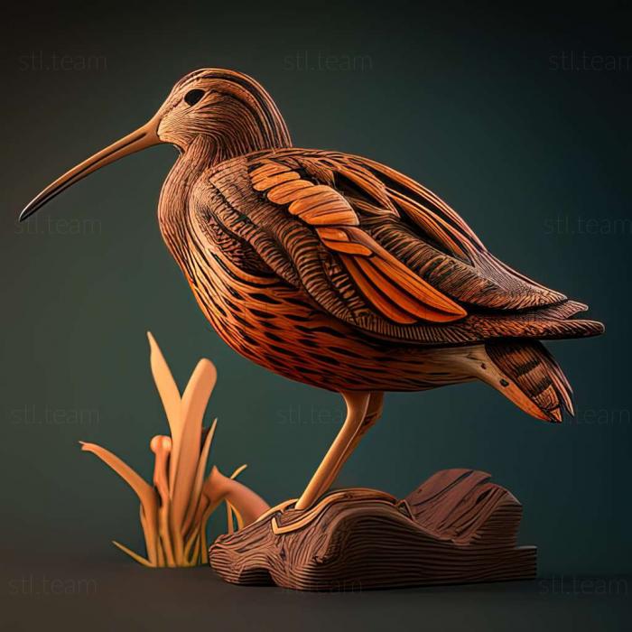 3D model snipe (STL)